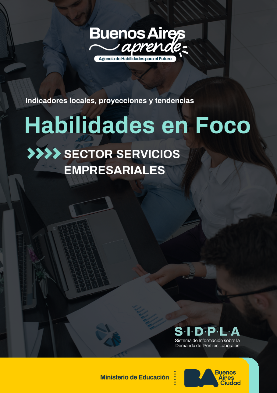 Tapa informe sector Servicios Empresariales