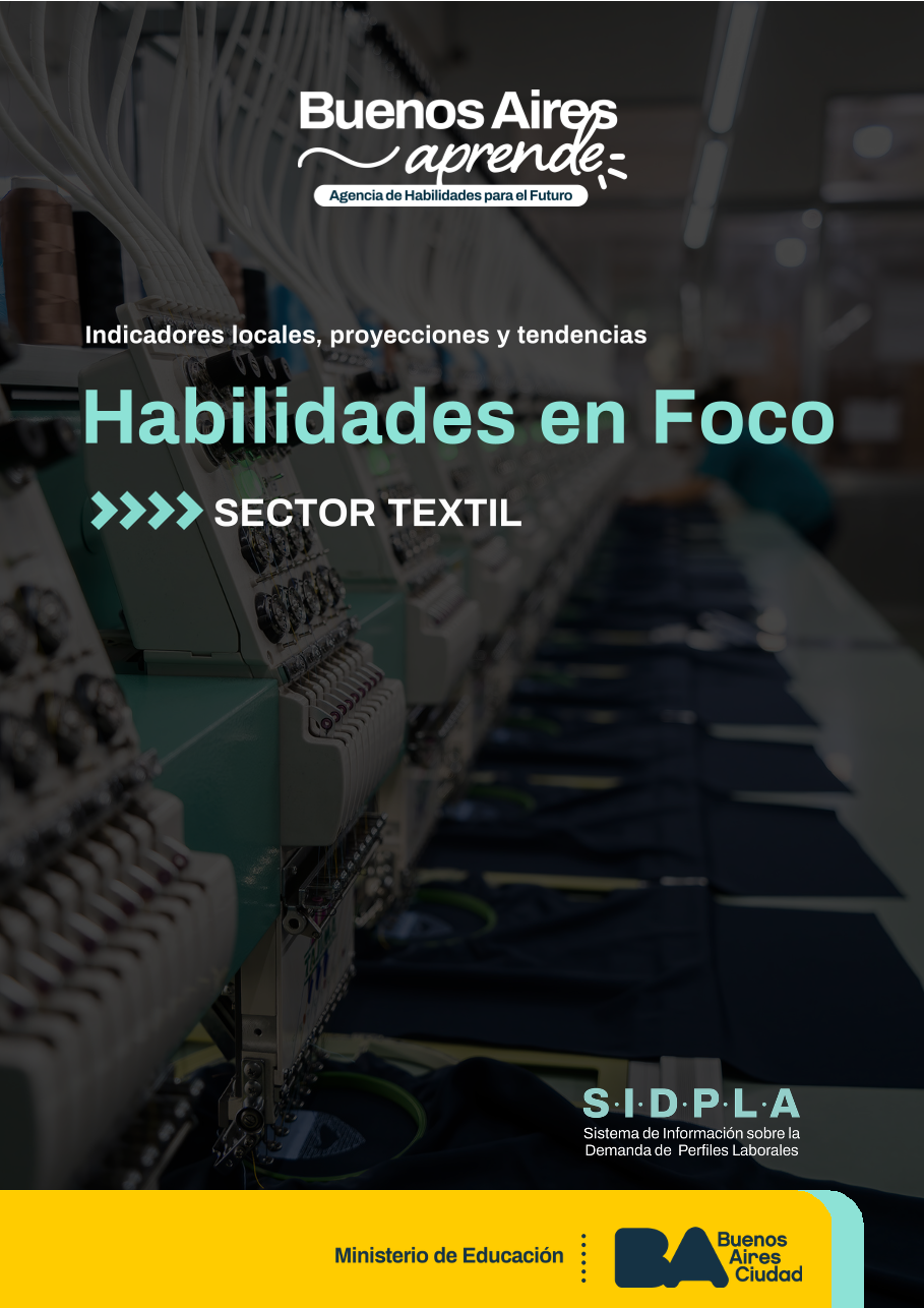 Tapa informe sector Textil